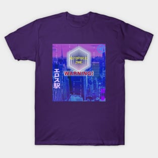 Aesthetic landscape landing panorama. T-Shirt